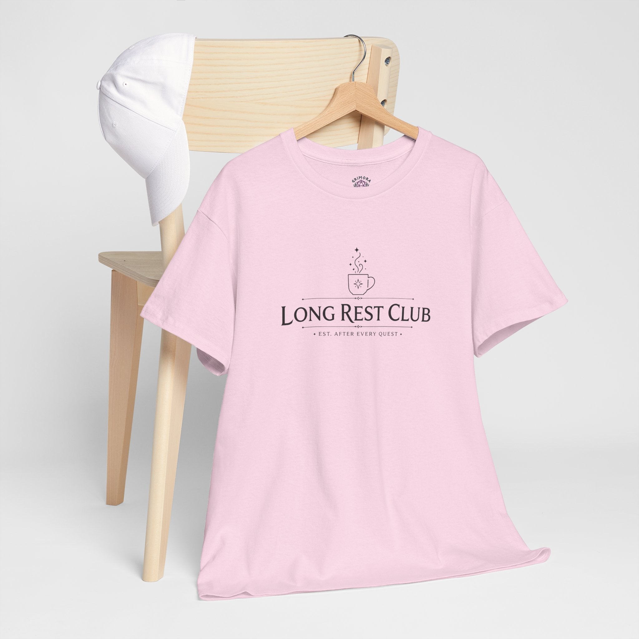 Long Rest Club – Est. After Every Quest | Fantasy RPG T-shirt
