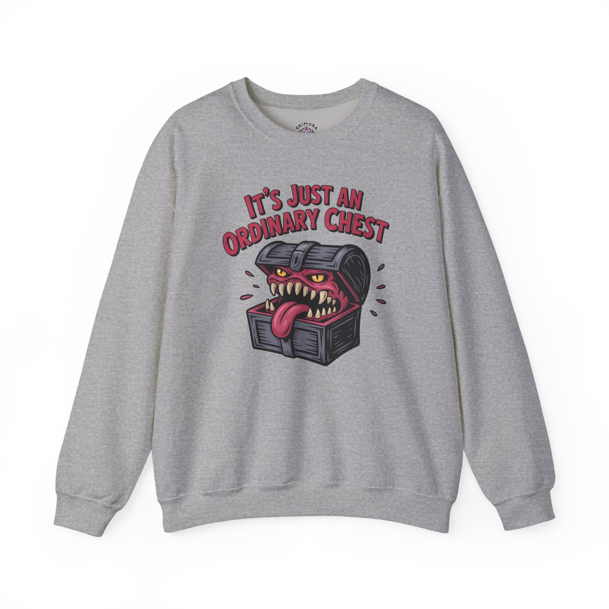 "It's Just An Ordinary Chest" — Mimic monster Sweatshirt