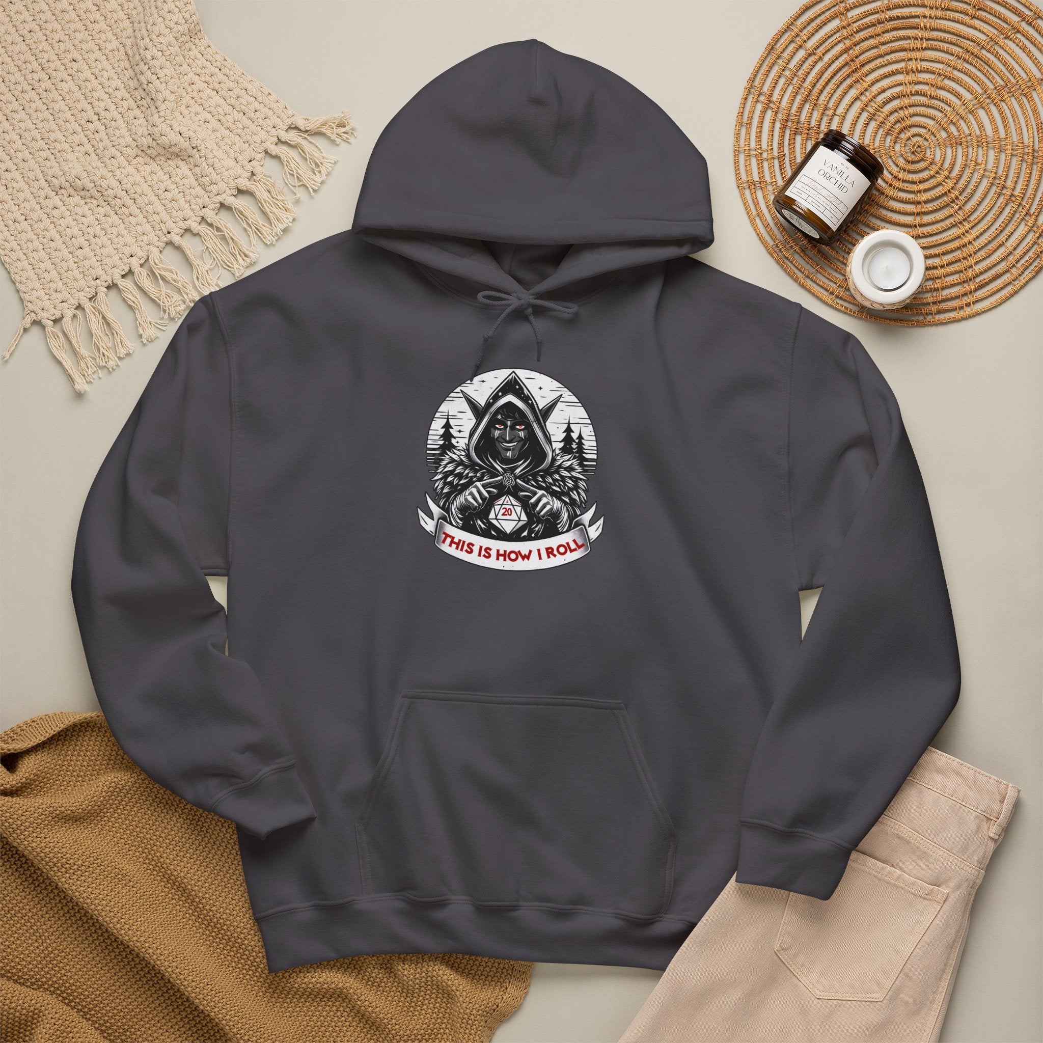 This Is How I Roll D20 Hoodie