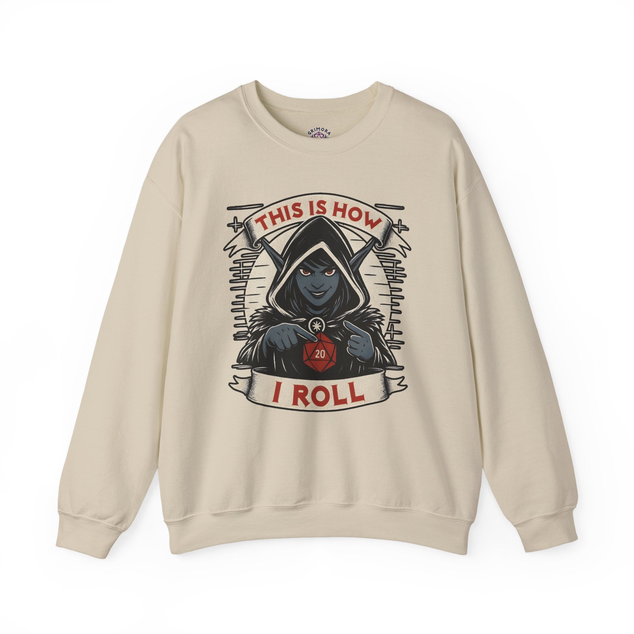 This Is How I Roll D20 Sweatshirt
