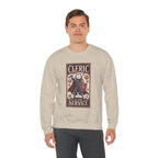 Cleric Cat at Your Service D&D Sweatshirt | Cat Lover RPG Gift