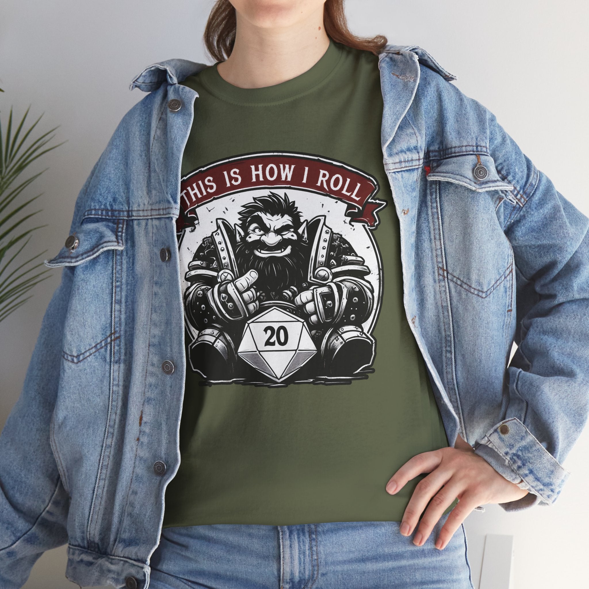 This Is How I Roll D20 T-shirt