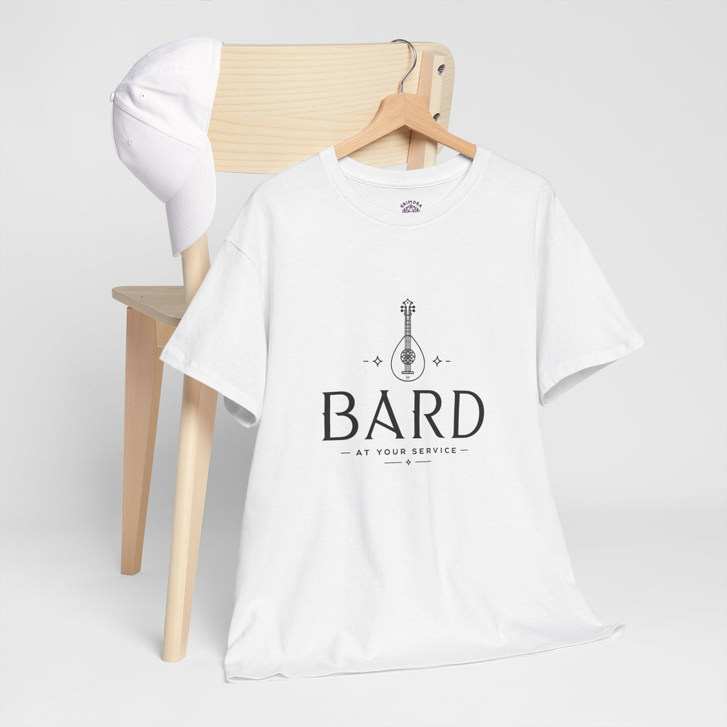 Bard – At Your Service | DnD class T-shirt