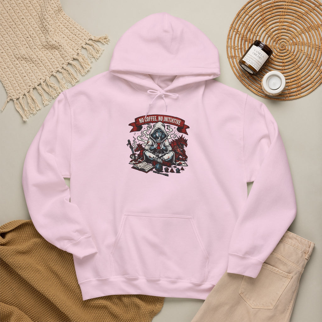 No Coffee, No Initiative | Fantasy RPG Hoodie