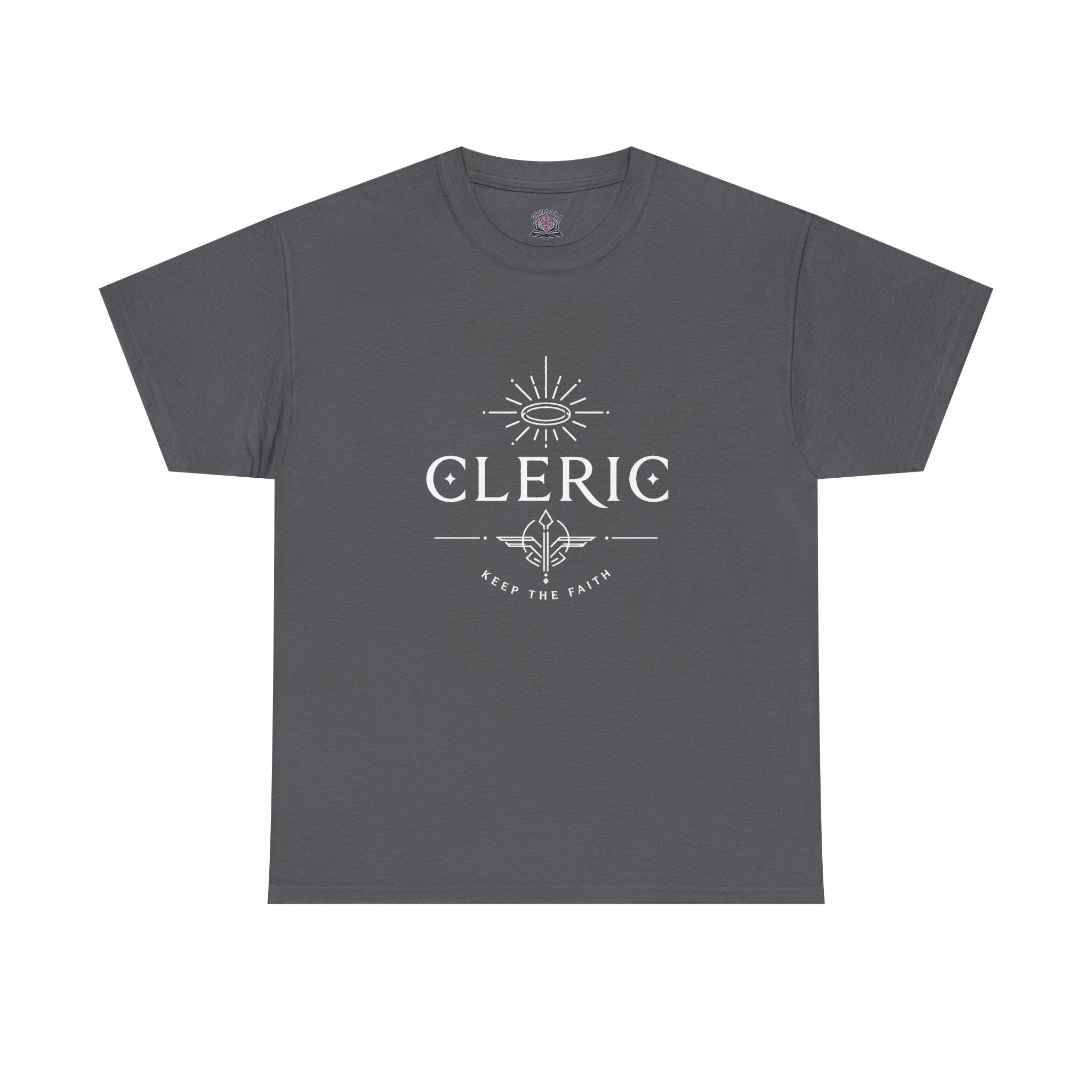 Cleric – Keep the Faith | DnD class T-shirt