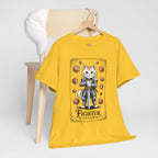 Fighter Cat at Your Service D&D T-shirt | Cat Lover RPG Gift