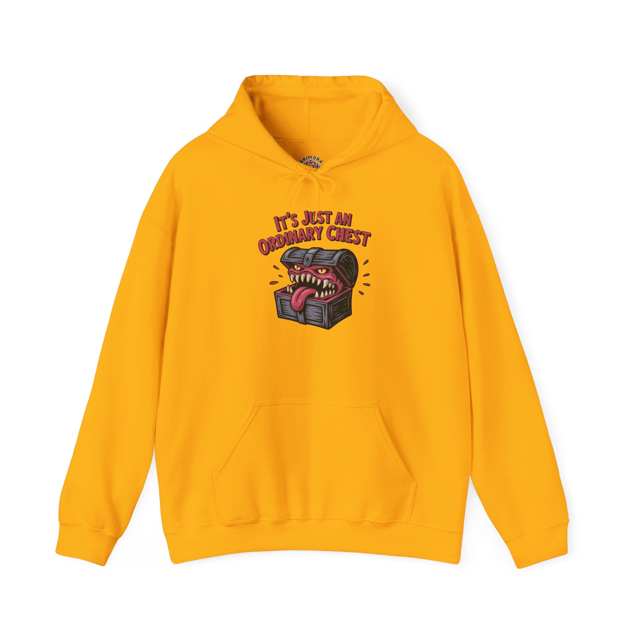 "It's Just An Ordinary Chest" — Mimic monster Hoodie